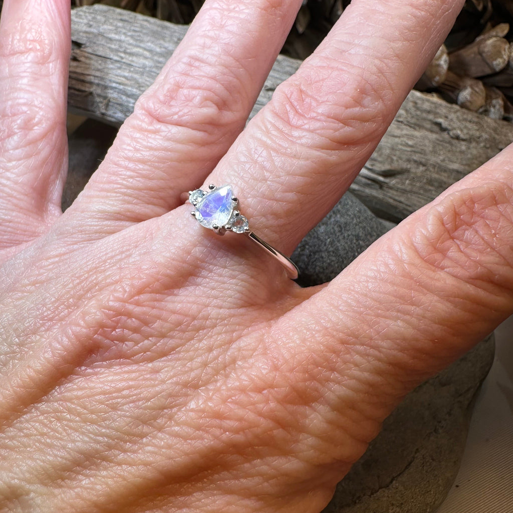 Rylena Moonstone Ring