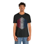 Red, White, and Blue Ombre Ornamental Dice Shirt - Army / S