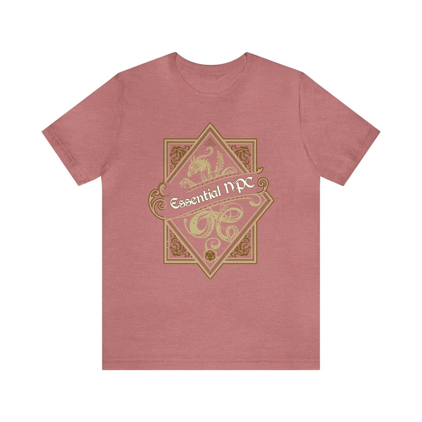 Essential NPC Shirt - Heather Mauve / S