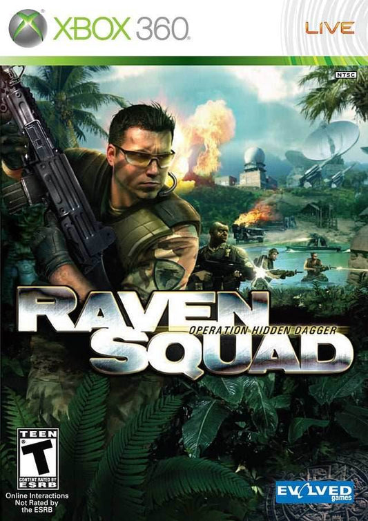 Raven Squad: Operation Hidden Dagger (Xbox 360) - Game Manual Only