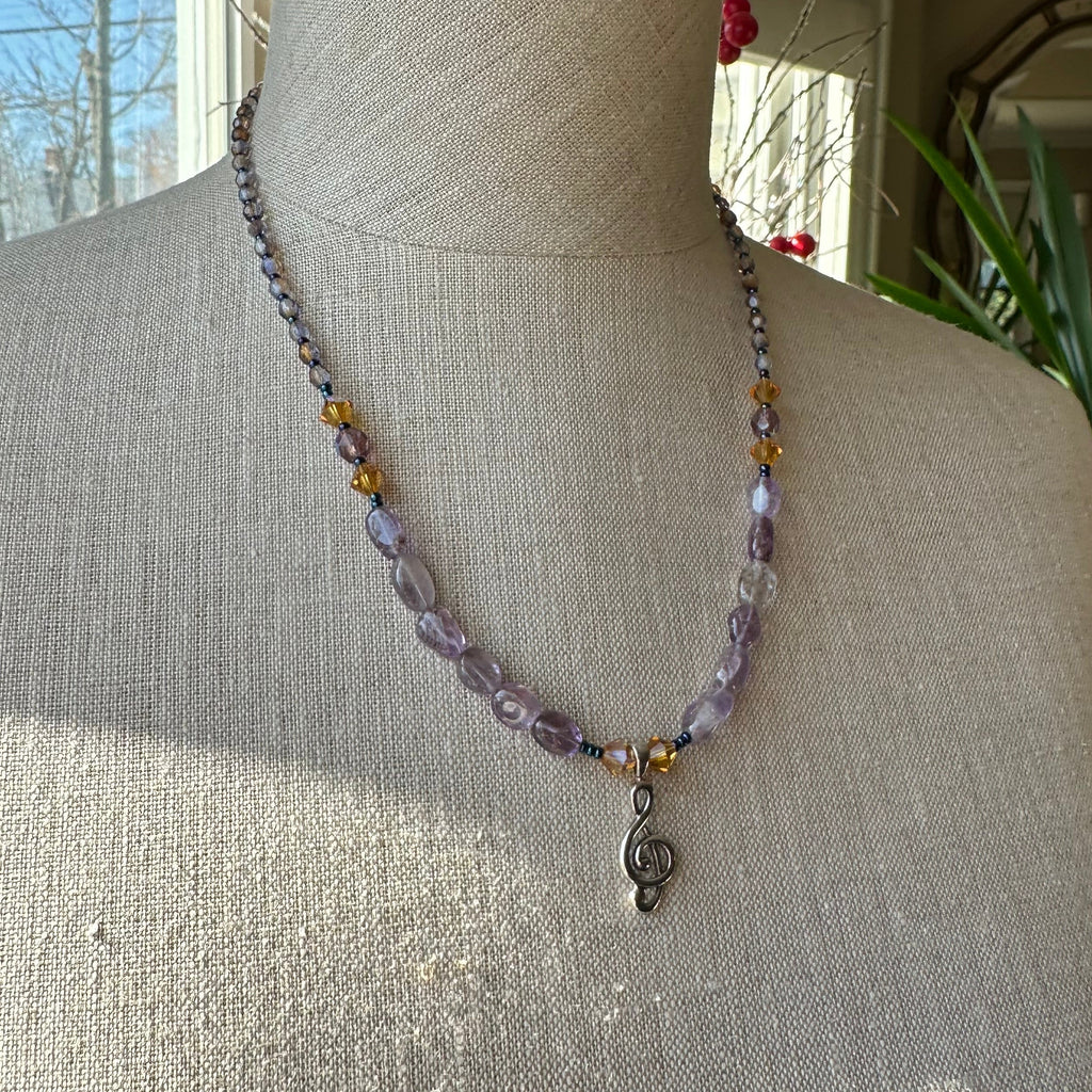 Ceol Music Note Necklace