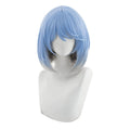 League of Legends cosplay wig, blue and white porcelain, Erelia knife girl