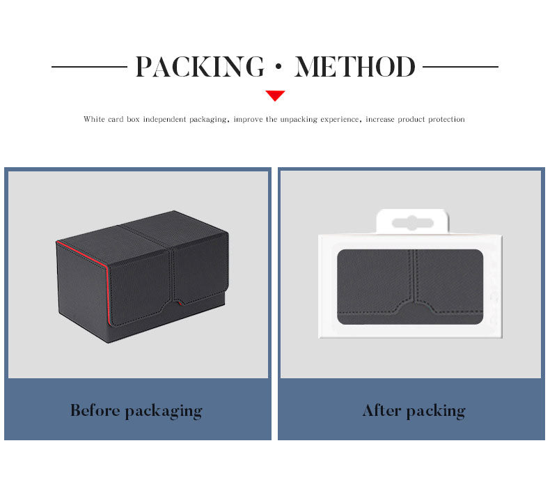Leather Game Card Storage Box Game Wang Baokemeng Wanzhi Card Wanzhi Card Box