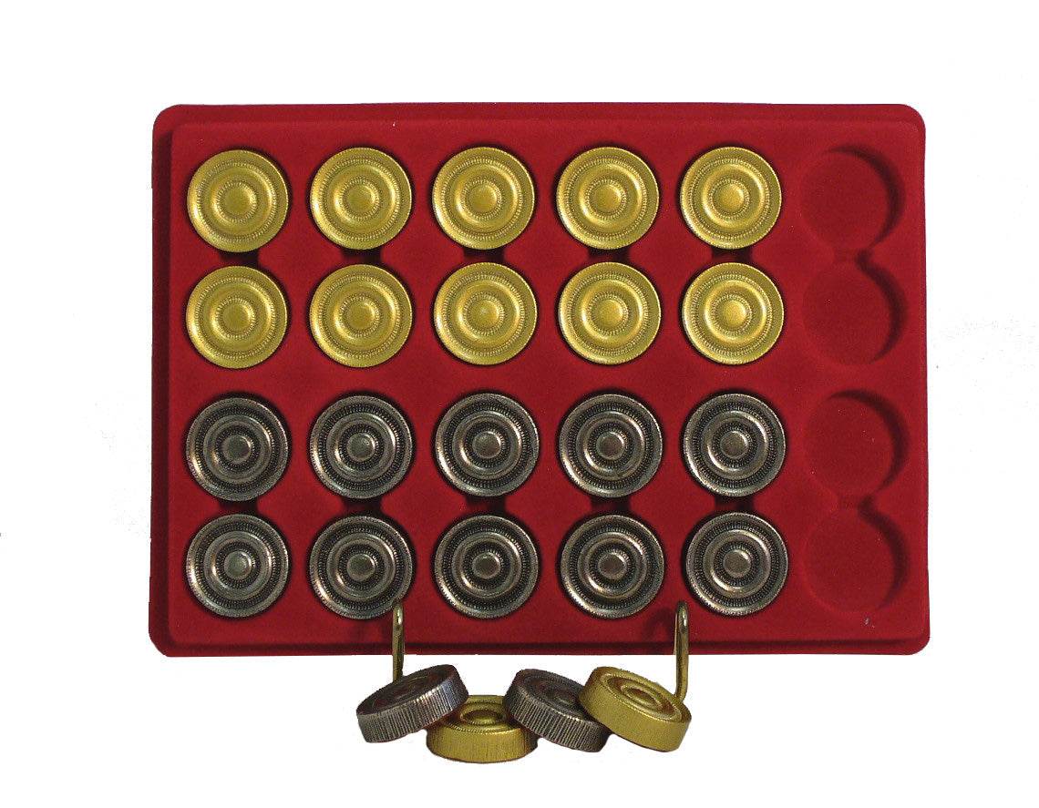 Checkers - 1.25" Metal Checkers