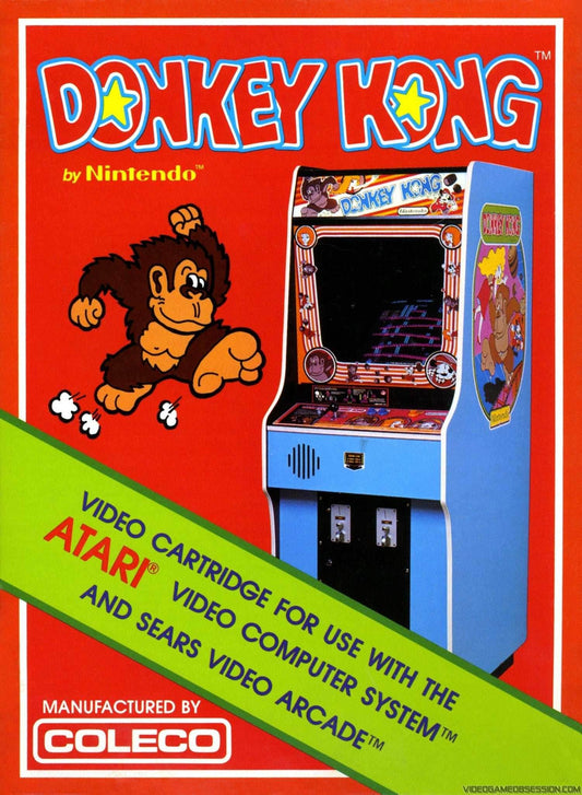 Donkey Kong (Atari 2600) - Game Manual Only