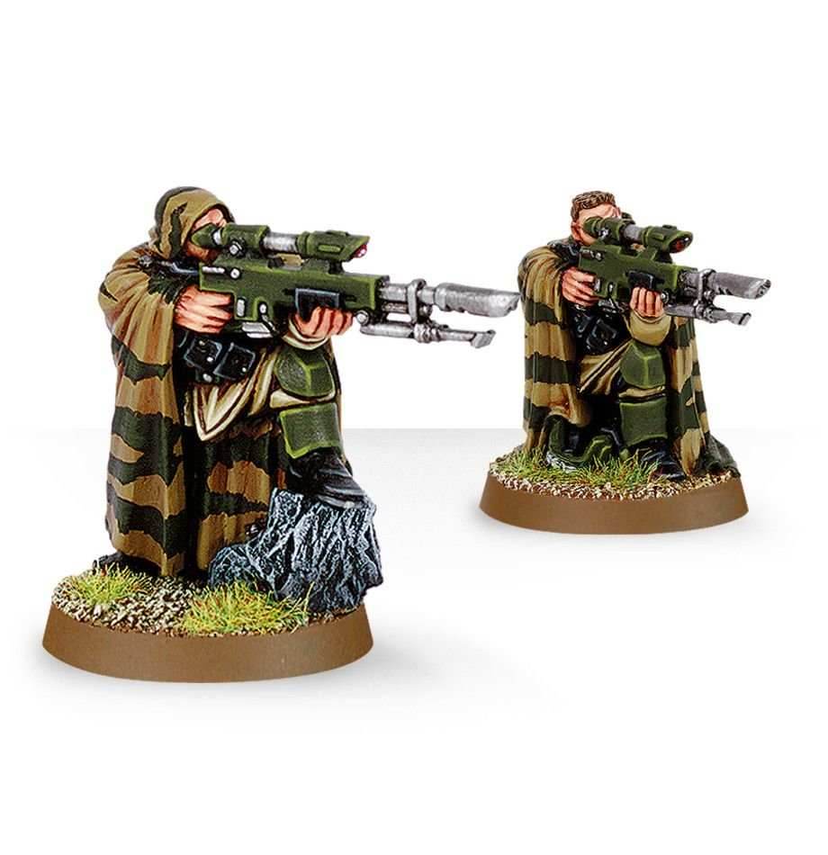 Warhammer 40K: Astra Militarum - Cadian Snipers - 