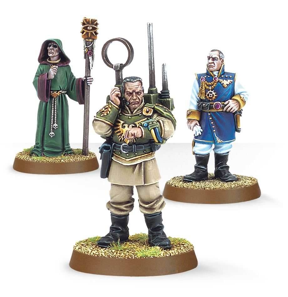 Warhammer 40K: Astra Militarum - Regimental Advisors - 