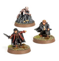 The Lord of the Rings - Frodo Baggins, Samwise Gamgee and Gollum in Emyn Muil - 
