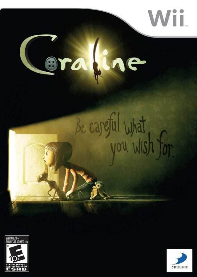 Coraline (Wii) - Game Manual Only