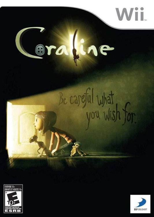 Coraline (Wii) - Game Manual Only