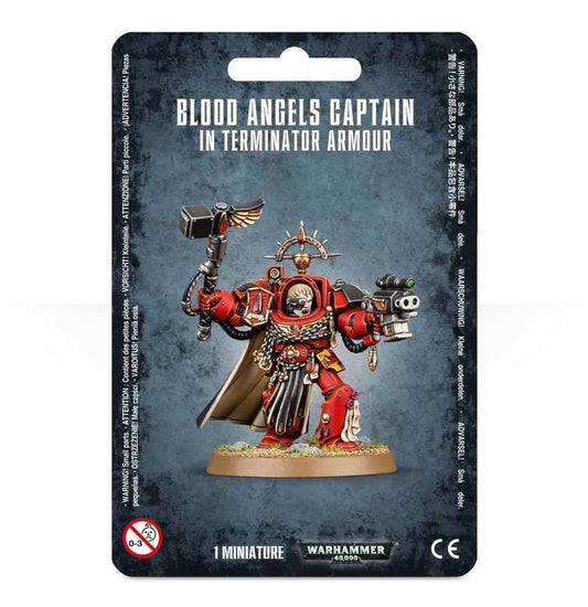 Warhammer 40K: Blood Angels - Captain In Terminator Armour - 