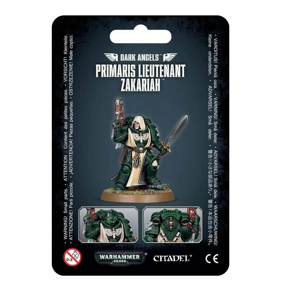 Warhammer 40K: Dark Angels - Primaris Lieutenant Zakariah - 
