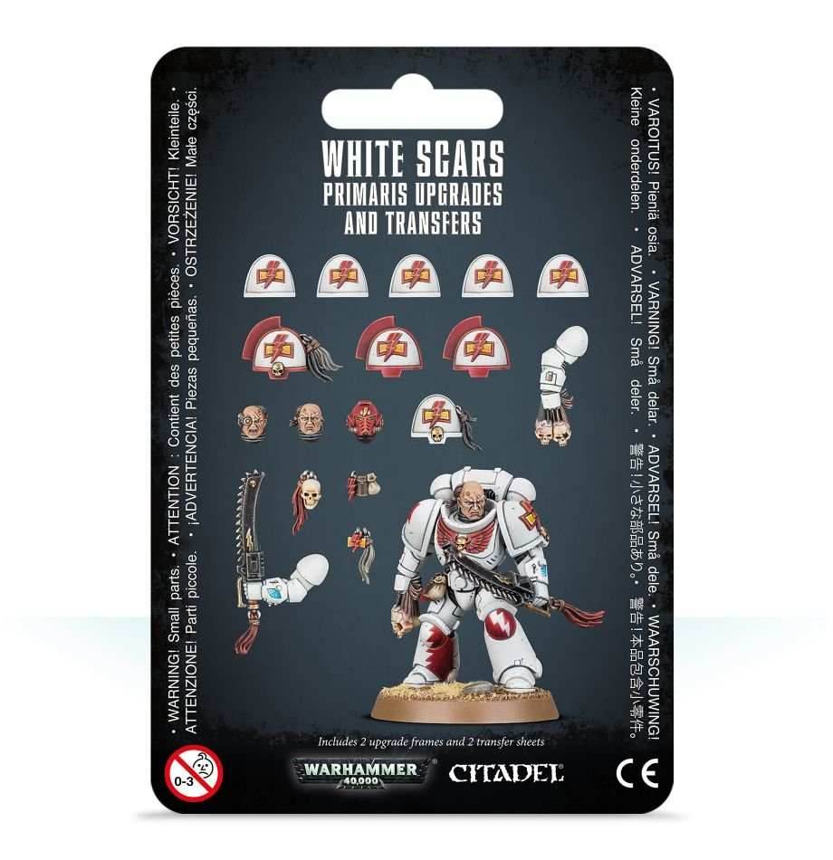 Warhammer 40K: White Scars - Primaris Upgrades & Transfers - 