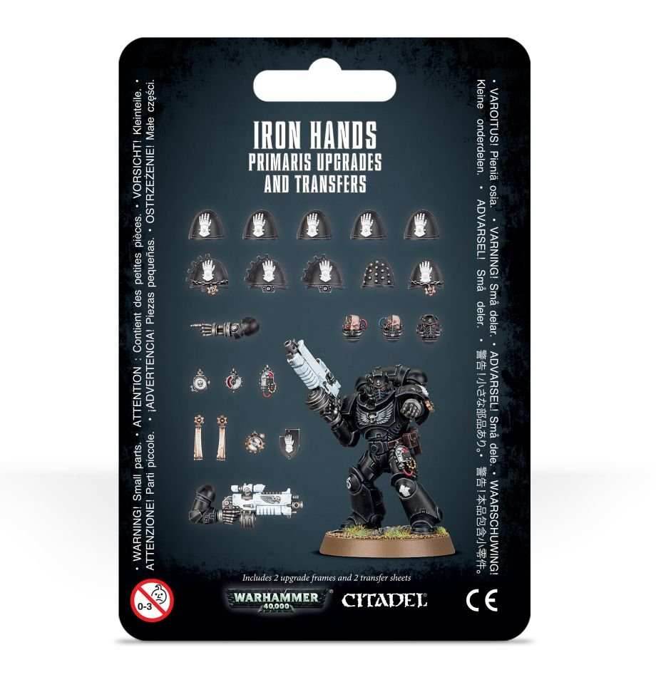 Warhammer 40K: Iron Hands - Primaris Upgrades and Transfers - 