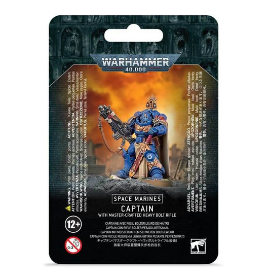 Warhammer 40K: Space Marines - Captain with Master-crafted Heavy Bolt Rifle - 