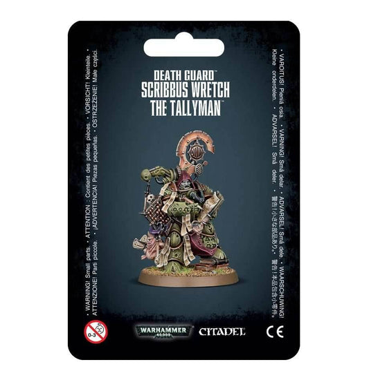 Warhammer 40K: Death Guard - Scribbus Wretch, the Tallyman - 