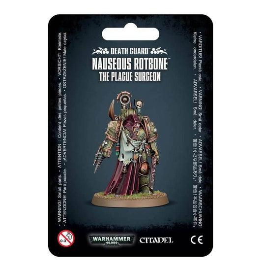 Warhammer 40K: Death Guard - Nauseous Rotbone, the Plague Surgeon - 