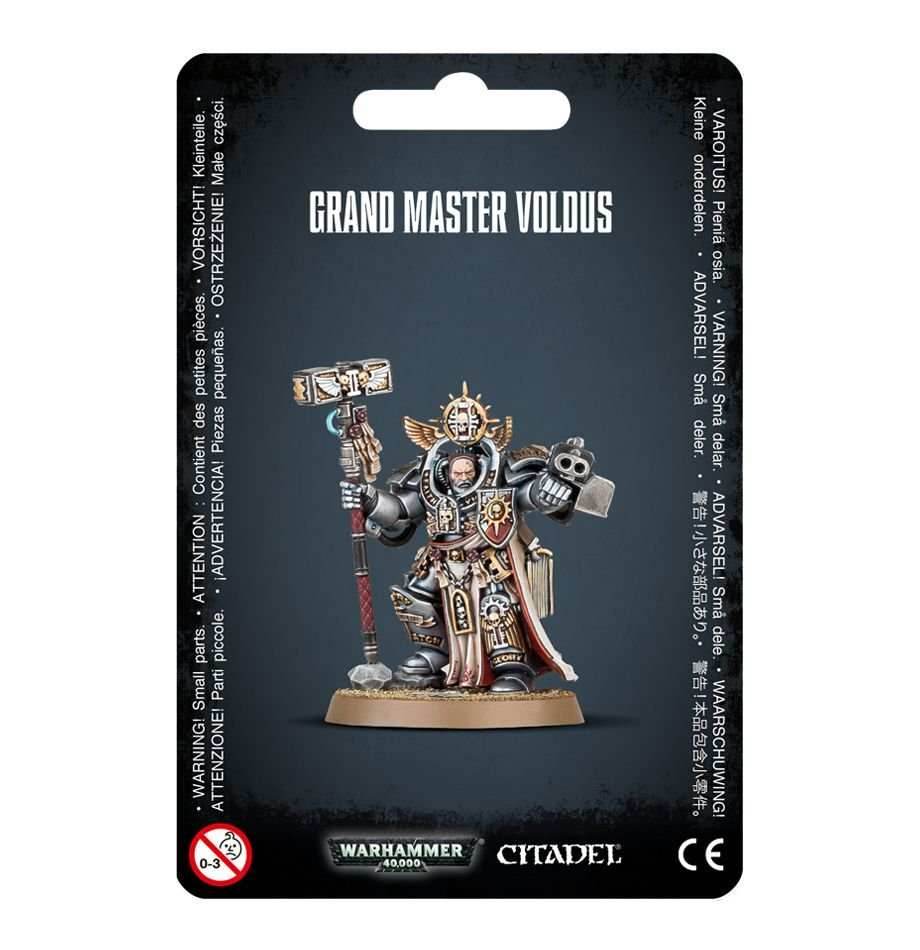 Warhammer 40K: Grey Knights - Grand Master Voldus - 