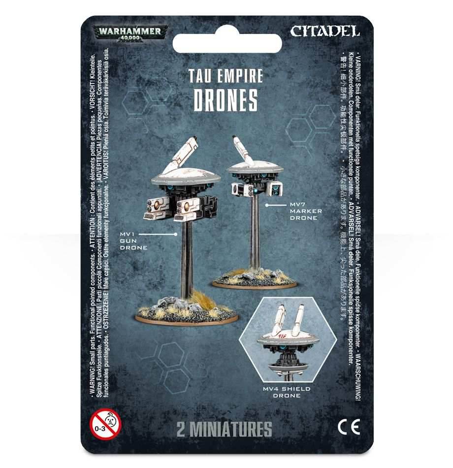 Warhammer 40K: T'au Empire - Drones - 