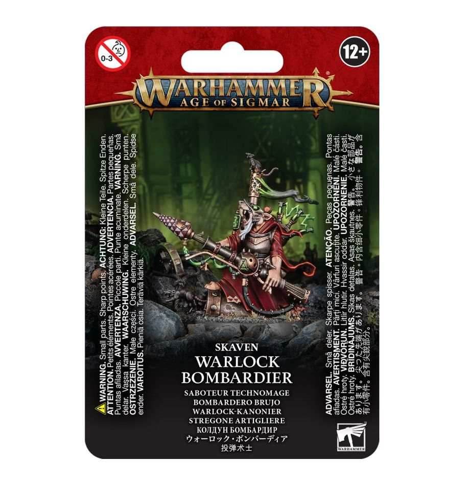 Warhammer: Skaven - Warlock Bombardier - 