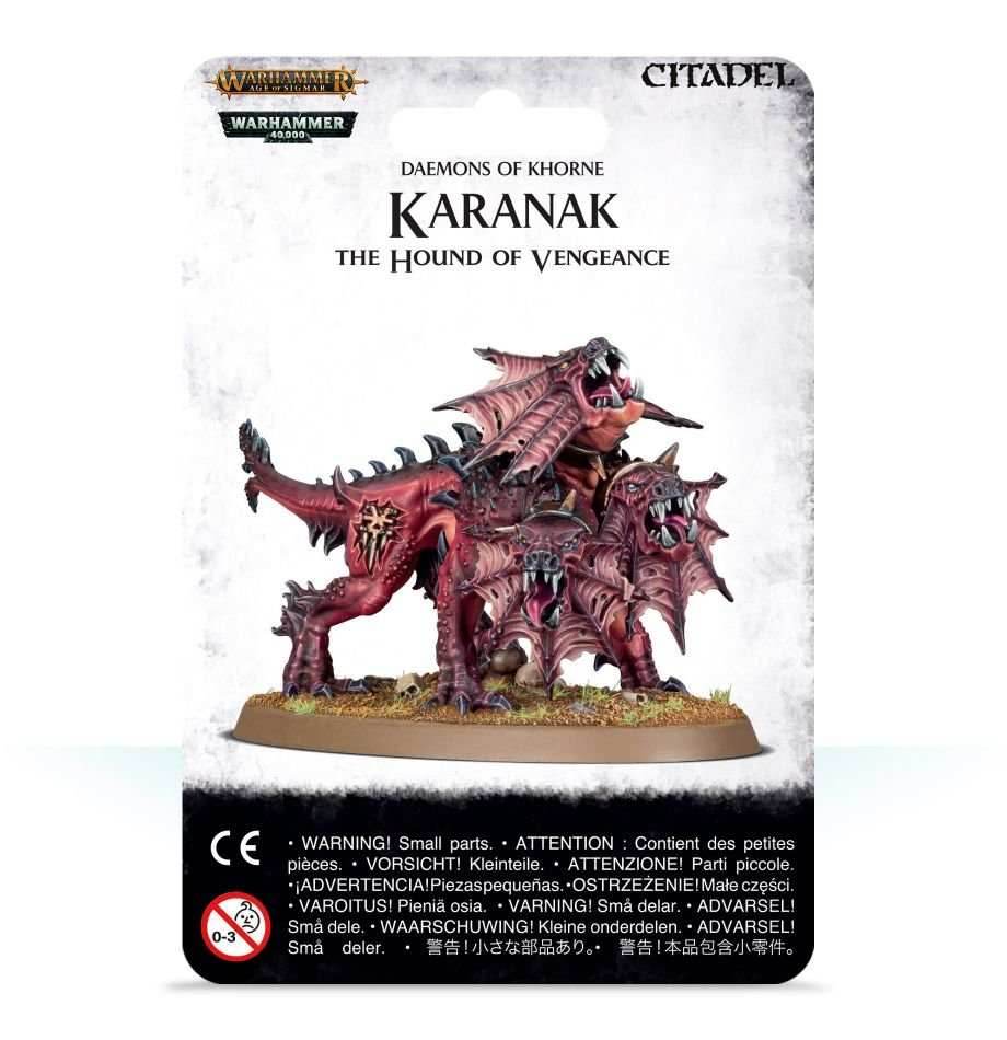 Warhammer 40K: Chaos Daemons - Karanak, The Hound of Vengeance - 