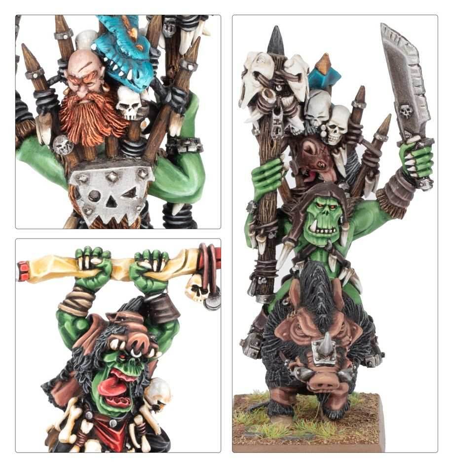 Warhammer: The Old World - Orc & Goblin Tribes - Orc Shamans - 