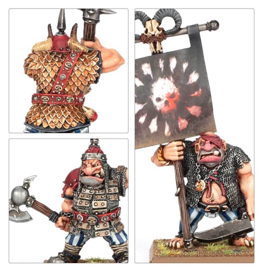 Warhammer: The Old World - Orc & Goblin Tribes - Badlands Ogre Bulls - 