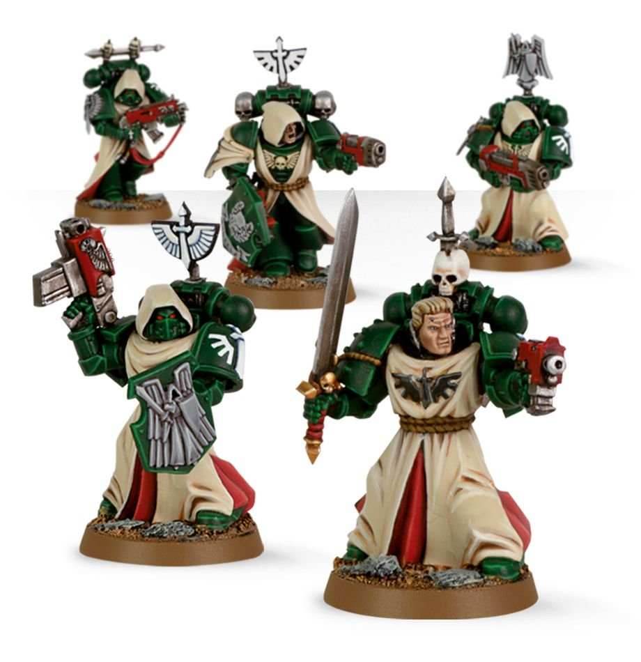 Warhammer 40K: Dark Angels - Company Veterans Squad - 