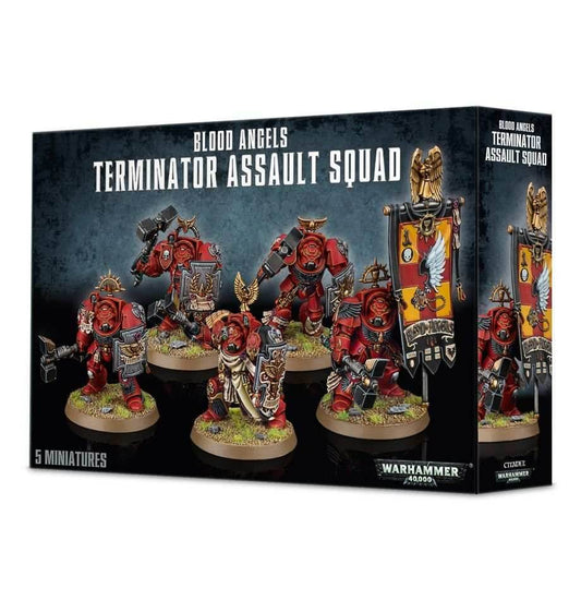 Warhammer 40K: Blood Angels - Terminator Assault Squad - 