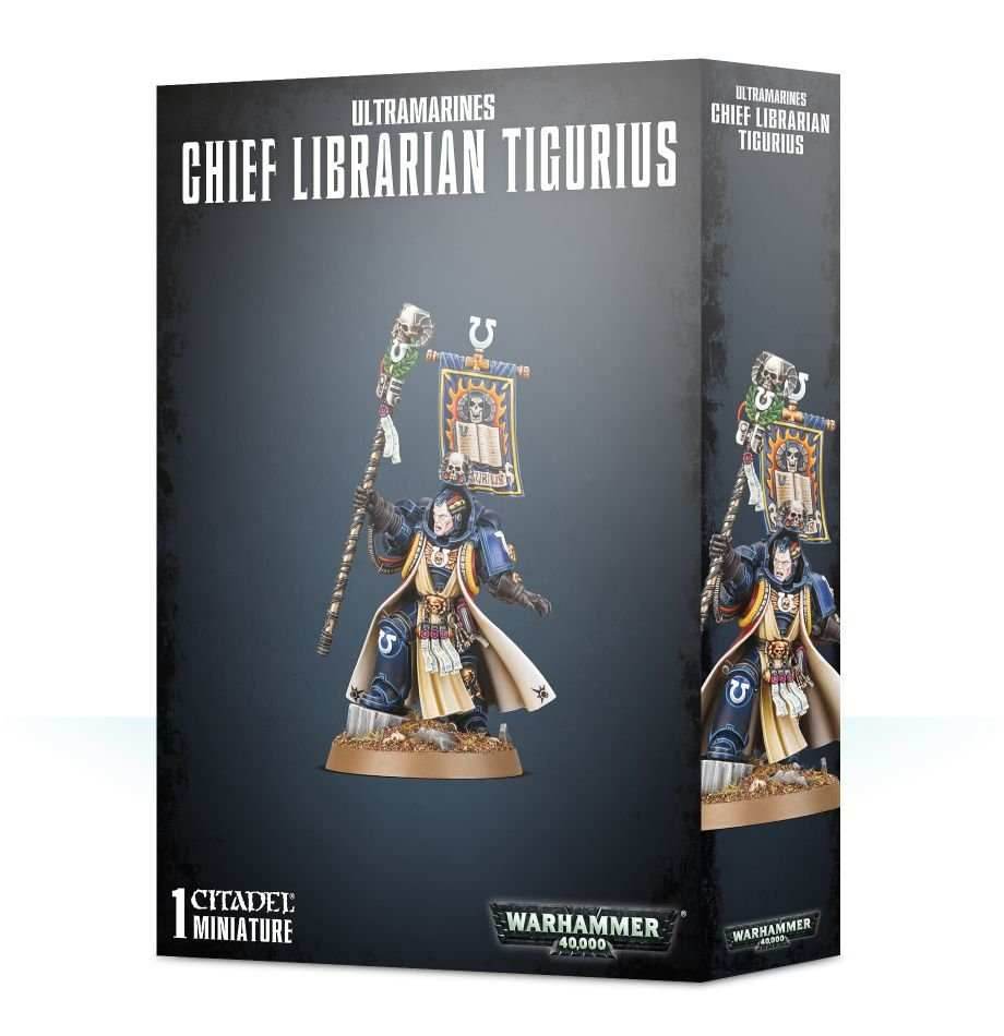 Warhammer 40K: Ultramarines - Chief Librarian Tigurius - 