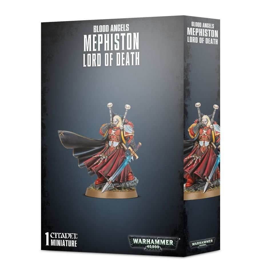 Warhammer 40K: Blood Angels Mephiston, Lord of Death - 