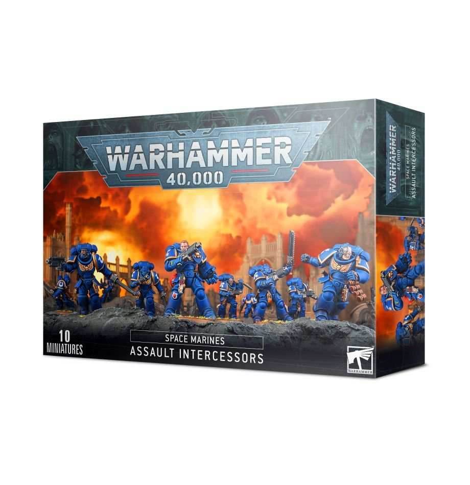 Warhammer 40K: Space Marines - Assault Intercessors - 