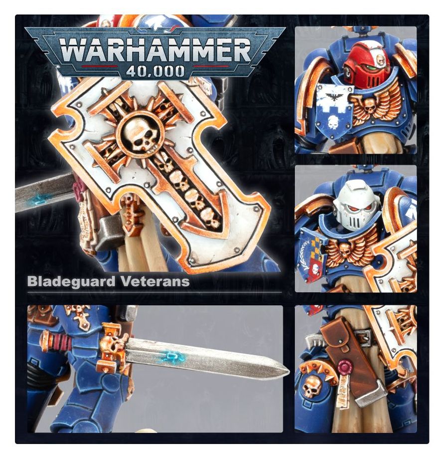 Space Marines: Bladeguard Veteran Squad