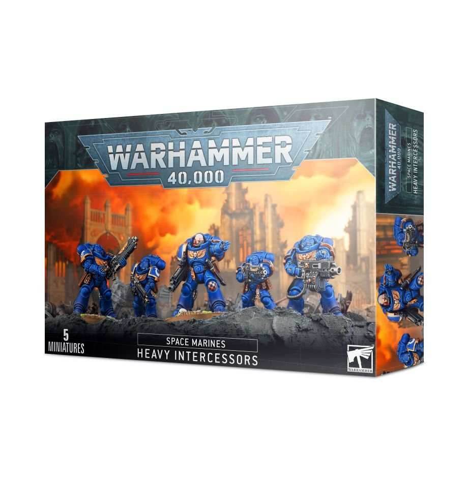 Warhammer 40K: Space Marines - Heavy Intercessors - 