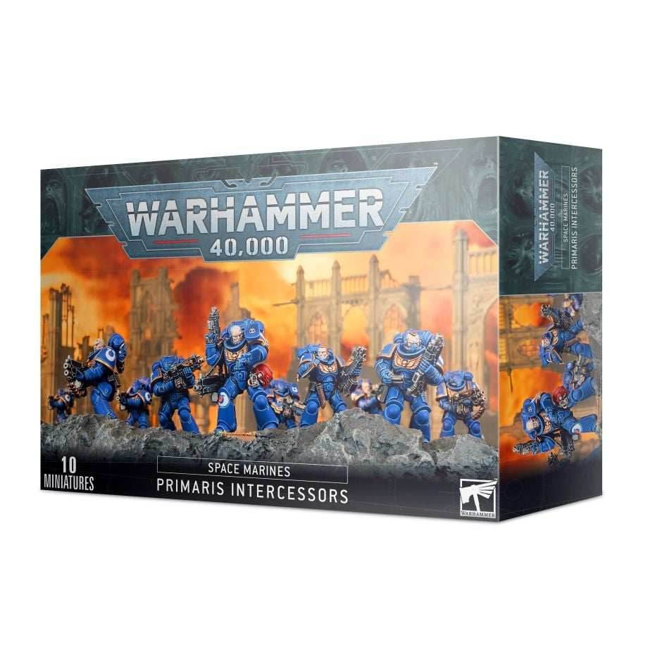 Warhammer 40K: Space Marines - Primaris Intercessors - 