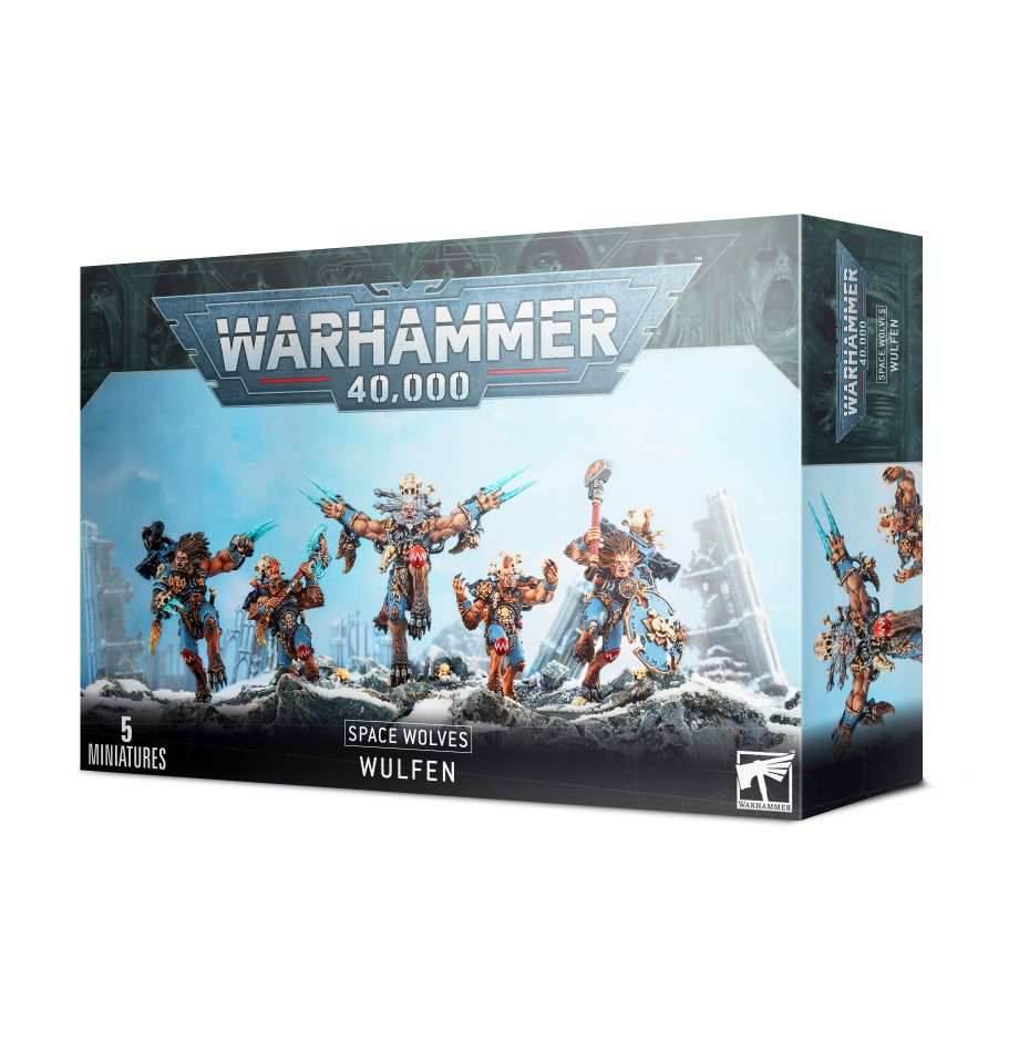 Warhammer 40K: Space Wolves - Wulfen - 