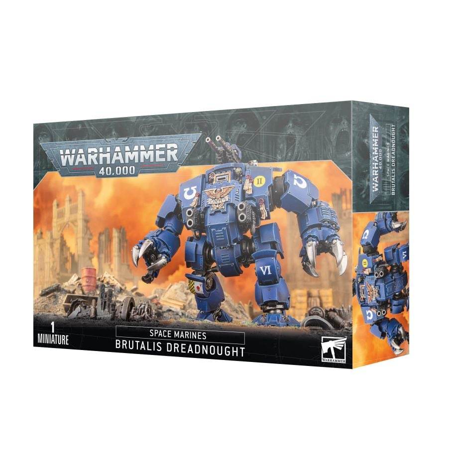 Warhammer 40k Space Marines Brutalis Dreadnought - 