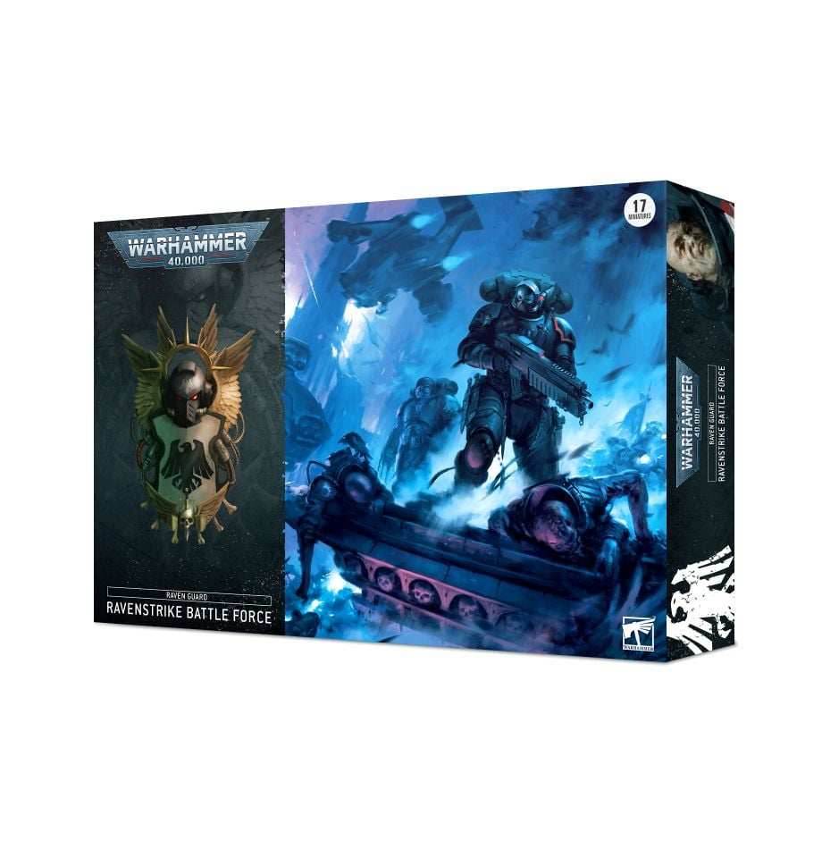 Warhammer 40K: Raven Guard – Ravenstrike Battle Force - 