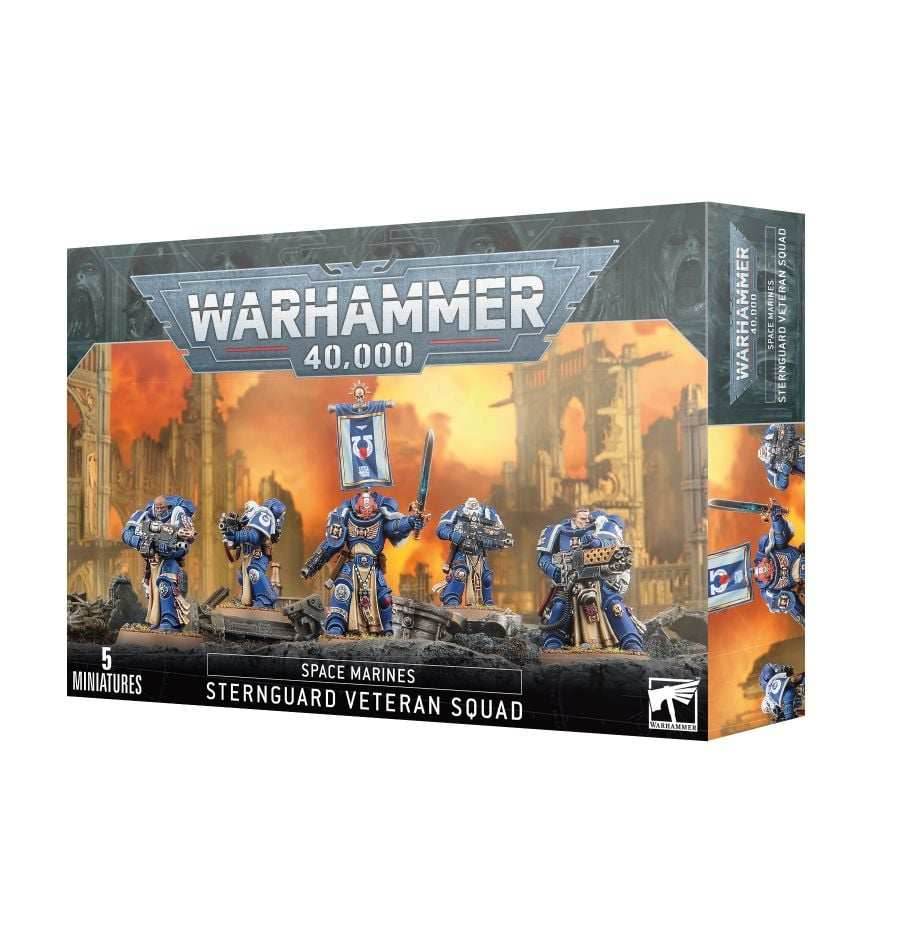 Warhammer 40K: Space Marines Sternguard Veteran Squad - 