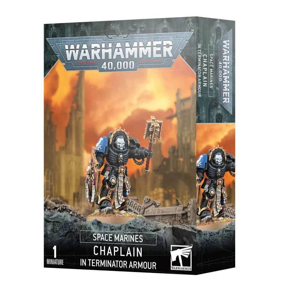 Warhammer 40K: Space Marines - Chaplain in Terminator Armour - 