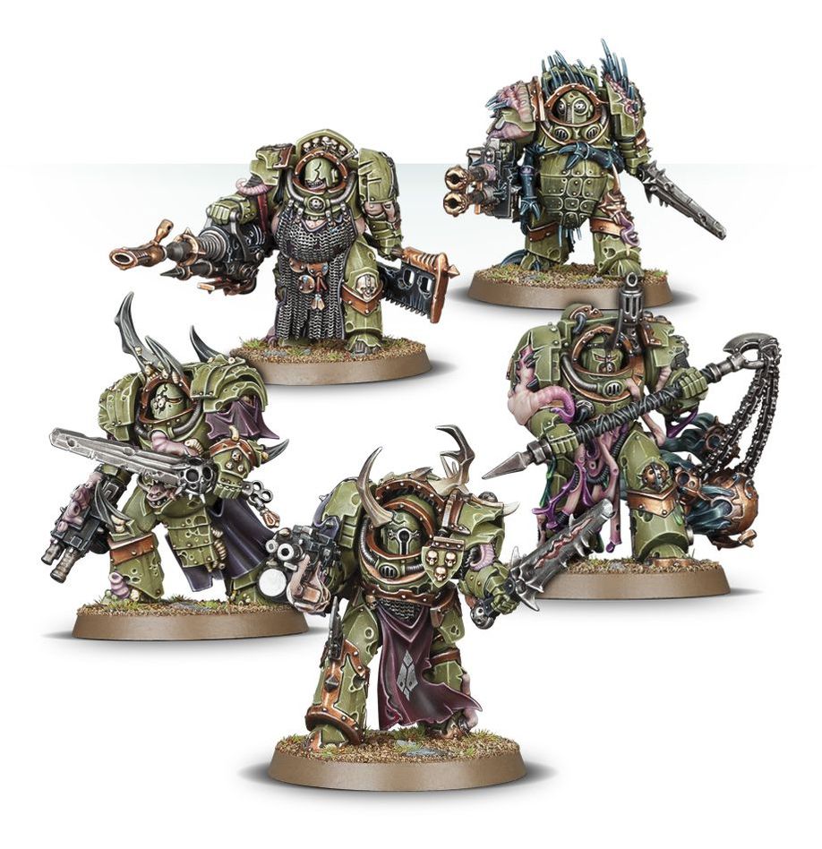 Warhammer 40,000: Death Guard - Blightlord Terminators
