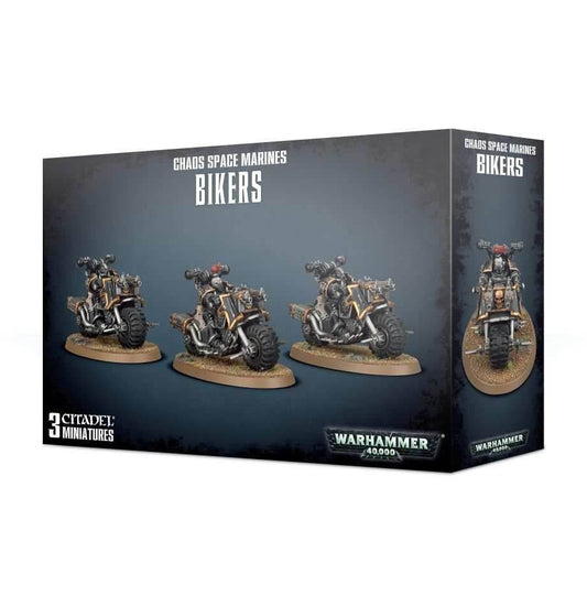Warhammer 40K: Chaos Space Marines - Bikers - 