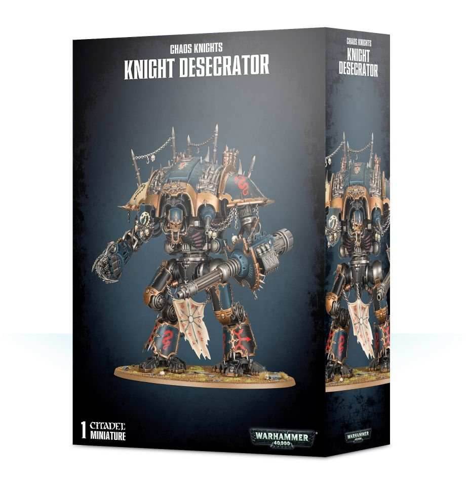 Warhammer 40K: Chaos Knights - Knight Desecrator/Rampager - 