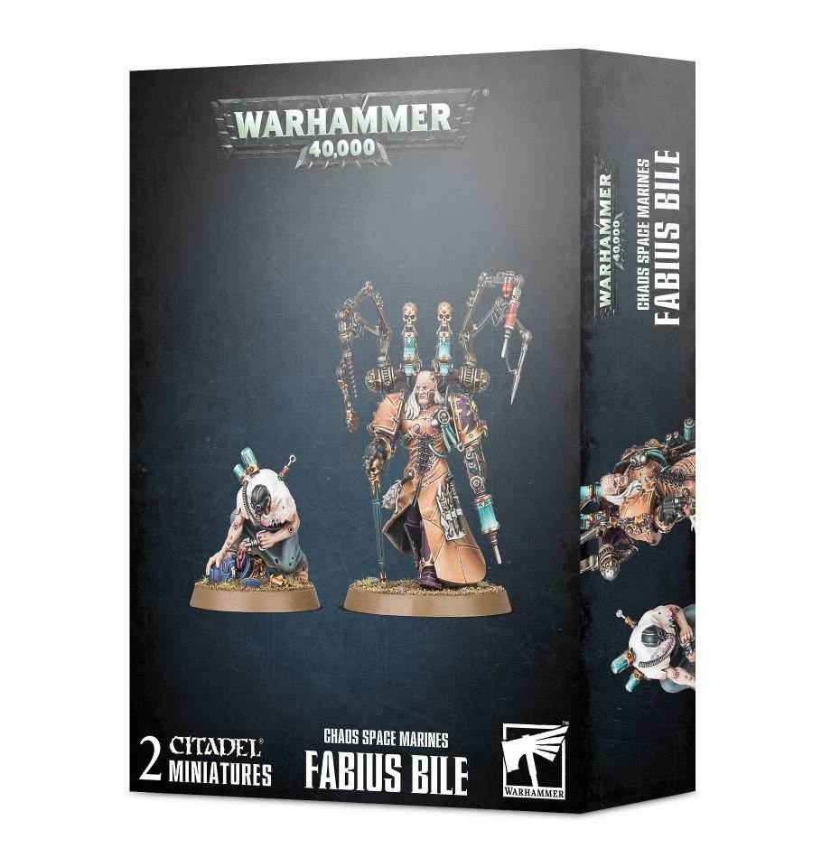 Warhammer 40K: Chaos Space Marines - Fabius Bile - 