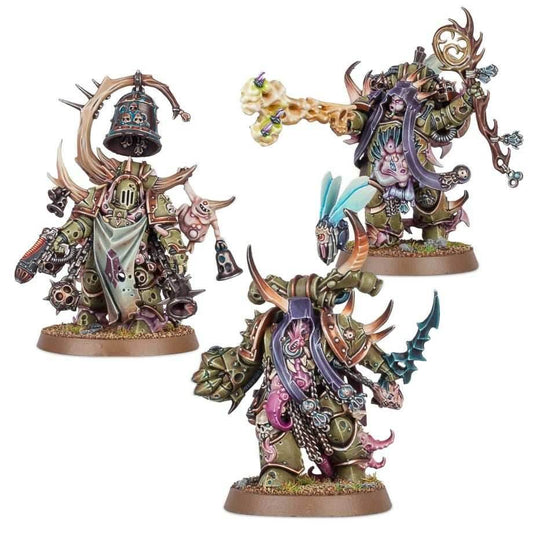 Warhammer 40K: Space Marines Death Guard Chosen of Mortarion - 