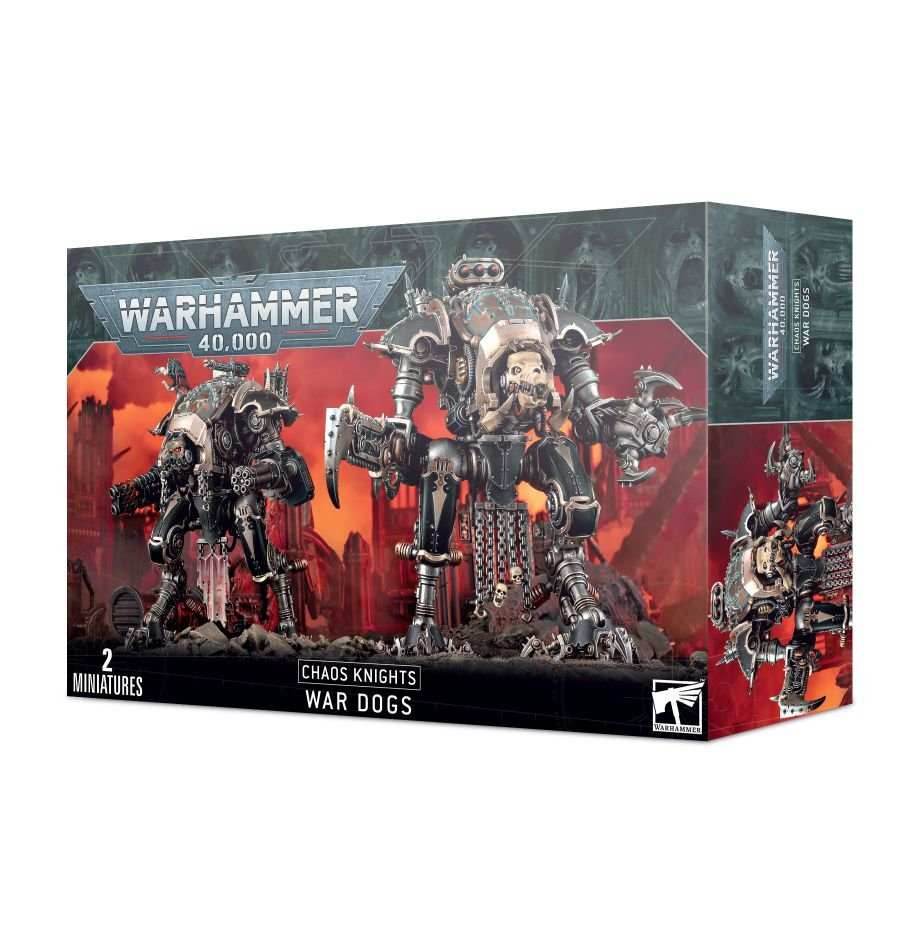 Warhammer 40K: Chaos Knights - War Dog Brigands/Karnivores/Stalkers - 