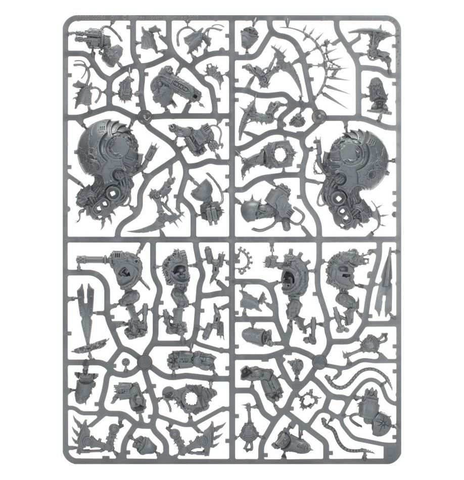 Warhammer 40K: Chaos Space Marines - Warpforged Venomcrawler & Obliterators - 