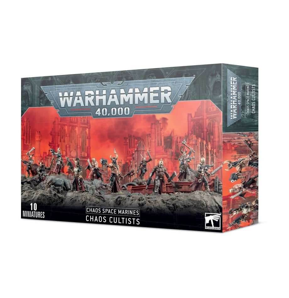 Warhammer 40K: Chaos Space Marines - Chaos Cultists - 