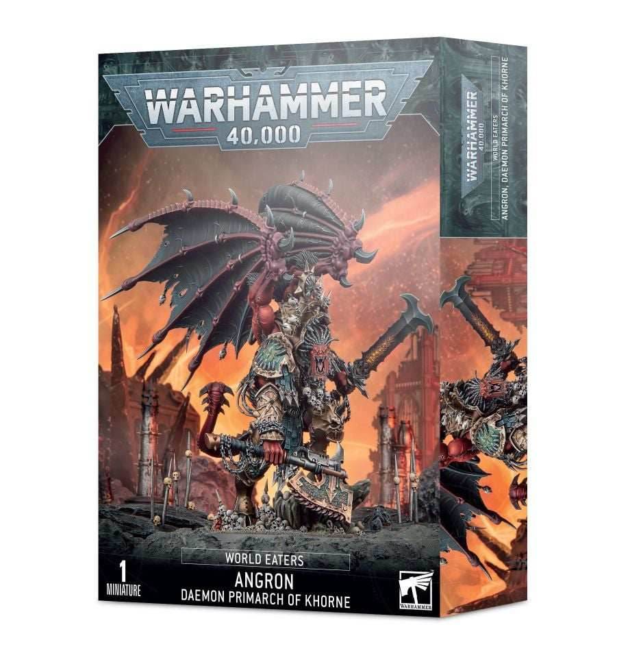 Warhammer 40K: World Eaters - Angron, Daemon Primarch of Khorne - 