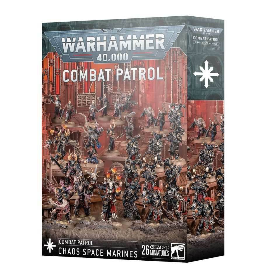 Warhammer 40K: Chaos Space Marines - Combat Patrol - 